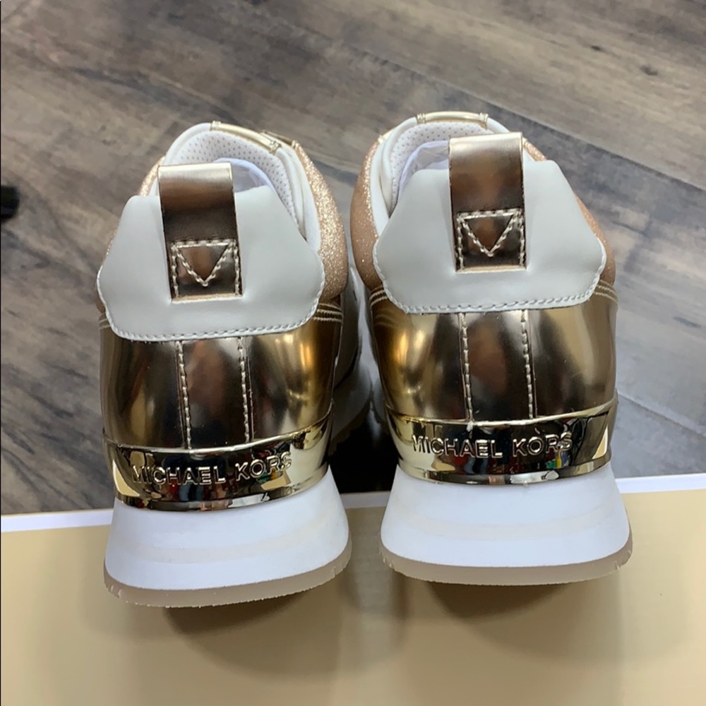 MICHAEL KORS TEDDI TRAINER PIXIE FINE GLITTER - Picture 7 of 16